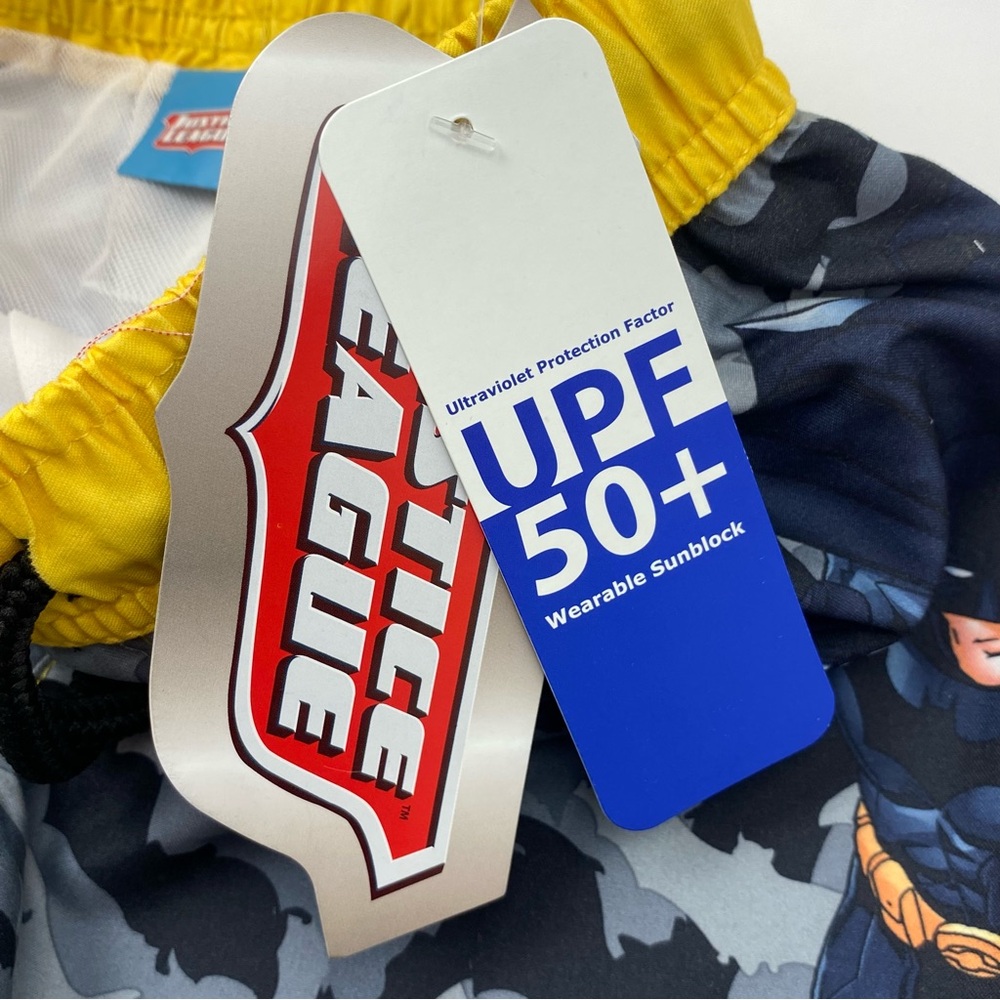 DC Comics Batman Toddler Boys Swim Trunks, Size 4 NWT - Picture 4 of 6
